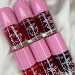 Tinta de Labios de Hello Kitty(Este producto es para una practica escolar, no esta a la venta)