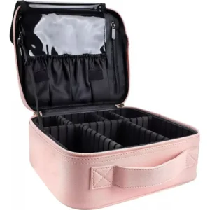 Estuche organizador de maquillaje (Este producto es para una práctica escolar, no esta a la venta).